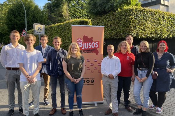 Jusos im Kreis Warendorf - Vorstand 2022